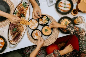 Enjoy a vibrant Mediterranean dining experience with an array of delectable dishes in Tanzania.