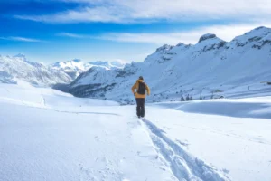 Explore the stunning snowy landscapes of Trentino-South Tyrol with ski touring adventures.